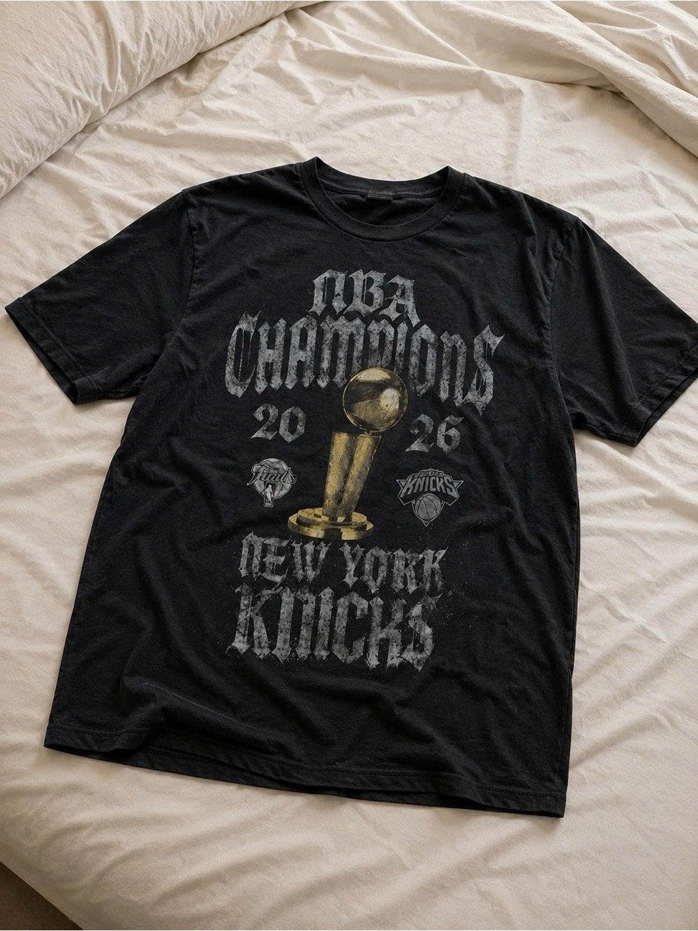 NBA Champions New York Knicks Locker Room Shirt